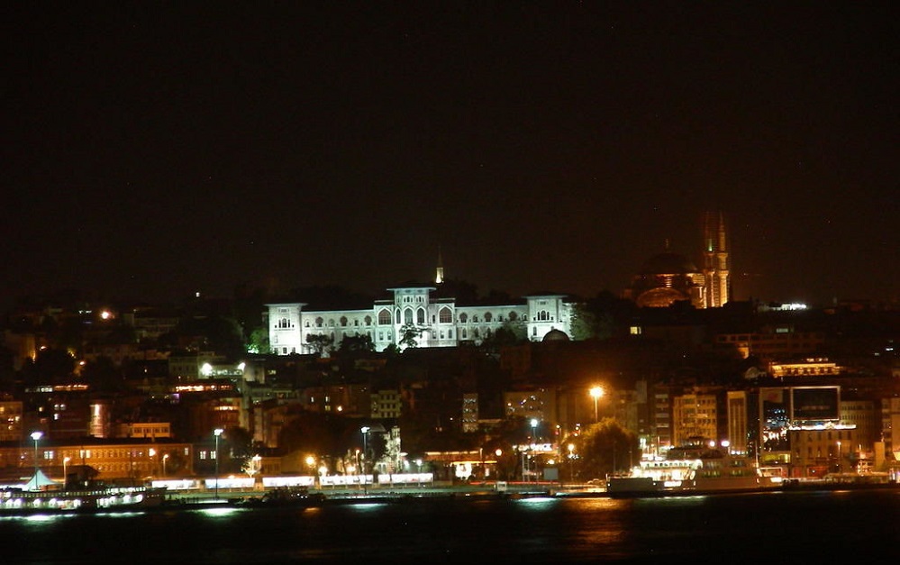 Der Topkapi bei Nacht